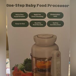 Electric Baby Food Processor - Beige
